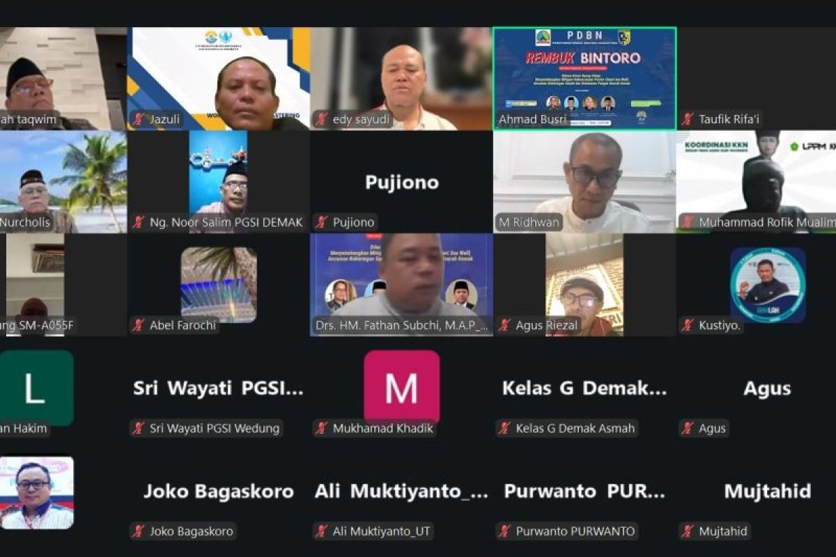 Rembuk Bintoro 2045: Sinergi Diaspora dan Pemerintah untuk Demak yang Mandiri dan Sejahtera