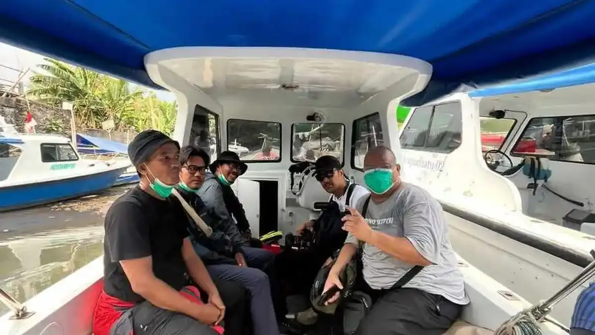 Pencarian 5 Jurnalis di Selat Sunda Terus Diperluas, Gunung Anak Krakatau Mulai Aktif