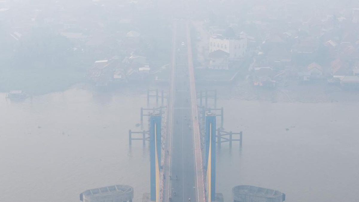 Kualitas Udara Palembang Pagi Ini Masuk Kategori Berbahaya, Malam Diprakirakan Hujan