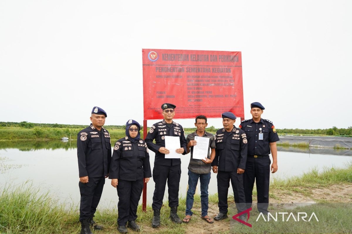 KKP Hentikan Tambak Udang Kalbar, Jaga Amanah Laut Nusantara