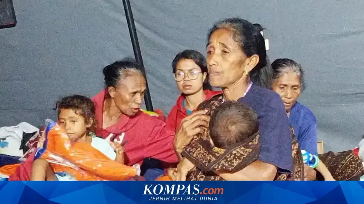 Setelah 5 Hari Kedinginan, Pengungsi Gempa Flores Akhirnya Terima Selimut Jelang Kedatangan Presiden Prabowo